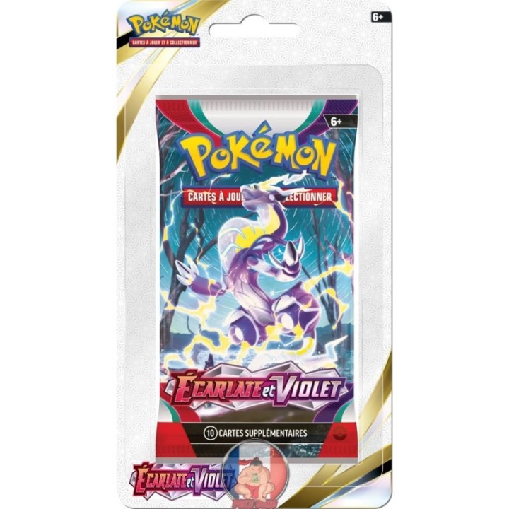Booster Ecarlate et Violet - Blister pokemon EV01