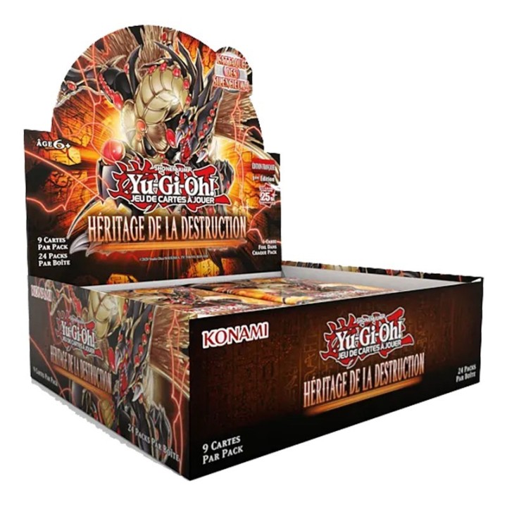 Pack 2 Boosters Rareté 2 + 1 Display Héritage de la Destruction