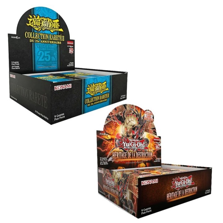 Pack Display Héritage de la Destruction + Display Collection Rareté II