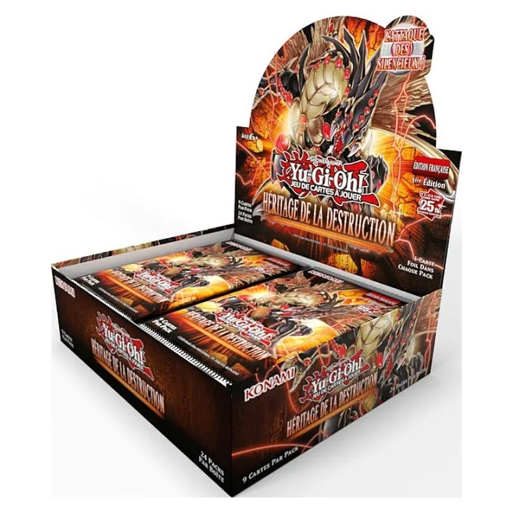 Display Héritage de la Destruction - 24 boosters YuGiOh