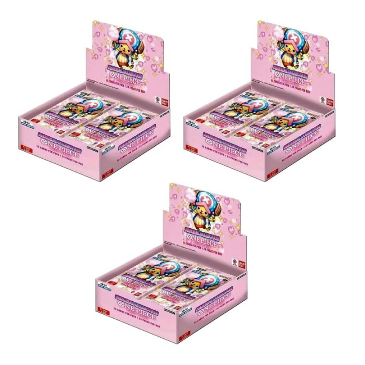 Pack 3 Display Memorial Collection - One Piece EN